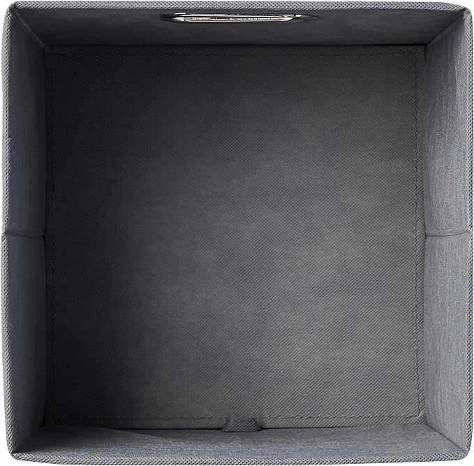Amazon Basics Collapsible Cube Storage Organizer Bins, 10.5 x 10.5 x 11 inches - Image 3