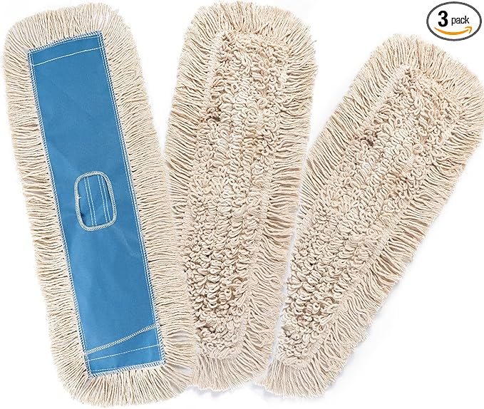 Matthew Cleaning 24'' Industrial Strength Cotton Dust Mop Refill Washable by MATTHEWCLEANINGPRODUCTS