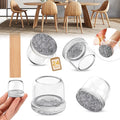24PCS Extra Small Chair Leg Floor Protectors, Furniture Sliders, Chair Leg by Indemo