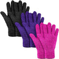 Patelai 3 Pairs Microfiber Plant Dusting Gloves Leaf Cleaning Gloves by Patelai