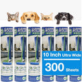 Leo 10-Inch Wide Lint Roller Refills, 6 Rolls by Leo