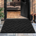 hicorfe Front Door Mat Indoor Entrance, Stain and Fade Resistant, Non Slip by Hicorfe