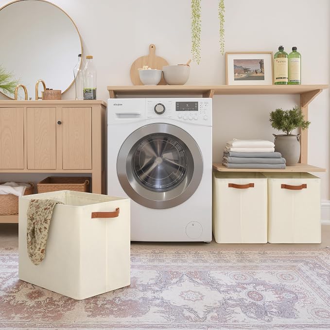 GRANNY SAYS Large Storage Baskets, Closet Storage Bins, Linen Closet organizers - Image 5
