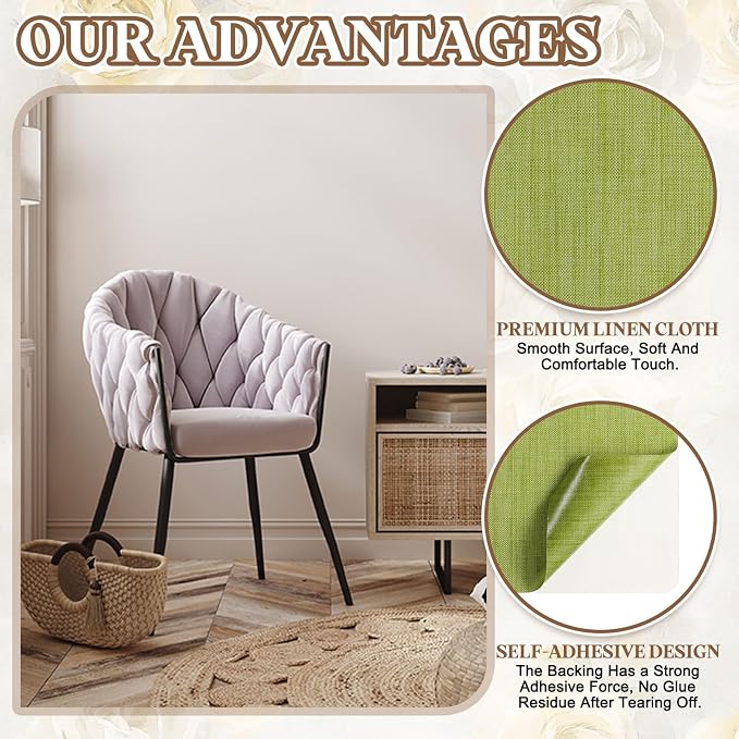 PATIKIL Linen Repair Patch, 8 x 11 Inch Self-Adhesive Linen Fabric Repair - Image 3