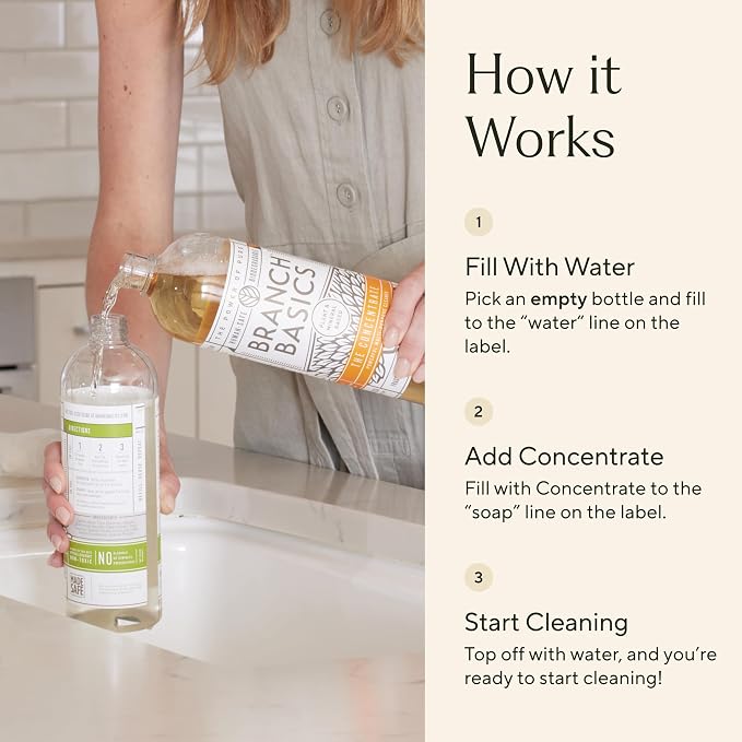 Branch Basics Concentrate REFILL- Multi-surface All Purpose Cleaner Concentrate - Image 6