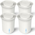 CLEVAST Refillable Moisture Absorber Bucket, 12.5 oz, 4 Pack, Refills Cups by CLEVAST