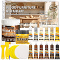 Wood Furniture Repair Kit, All-in-One Large Capacity Floor Repair Kit Include by REHOUPTY