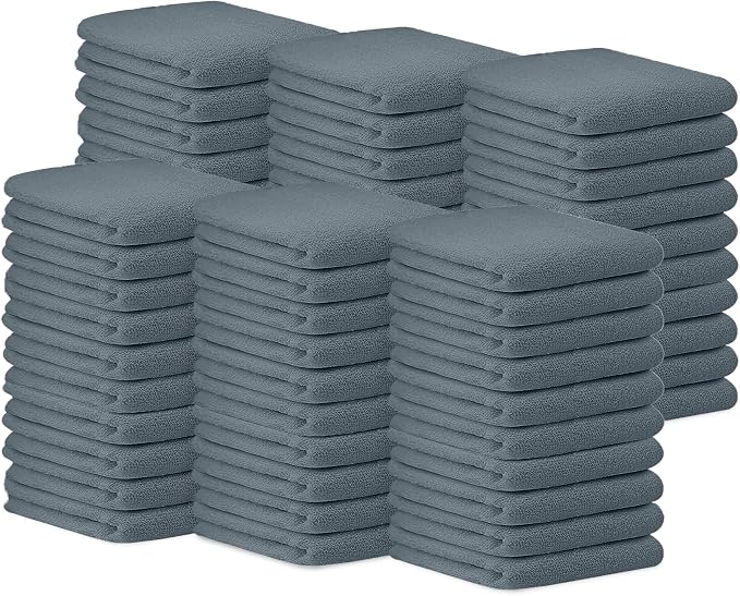 Avalon Towels Terry Bar Mop Towels Size 14"x17" – Absorbent and Durable by AvalonTowels