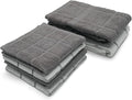 100% Cotton Terry Dish Cloth & Dish Towel, 6 Pack, Super Soft and Absorbent by Ecotribe