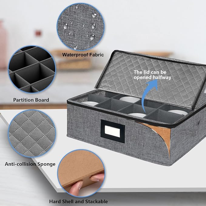 homyfort Mug Coffee Storage Box - Image 6