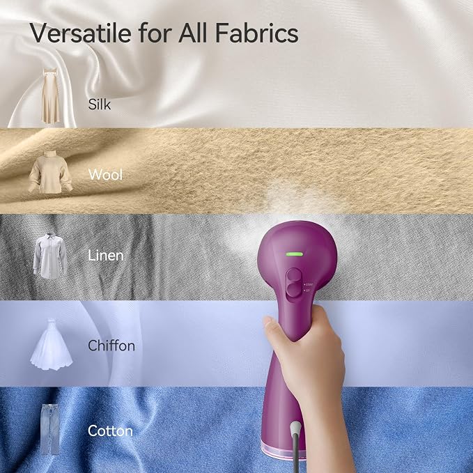 HiLIFE Steamer for Clothes, 1100W Clothes Steamer, Fast Wrinkle Removal - Image 5