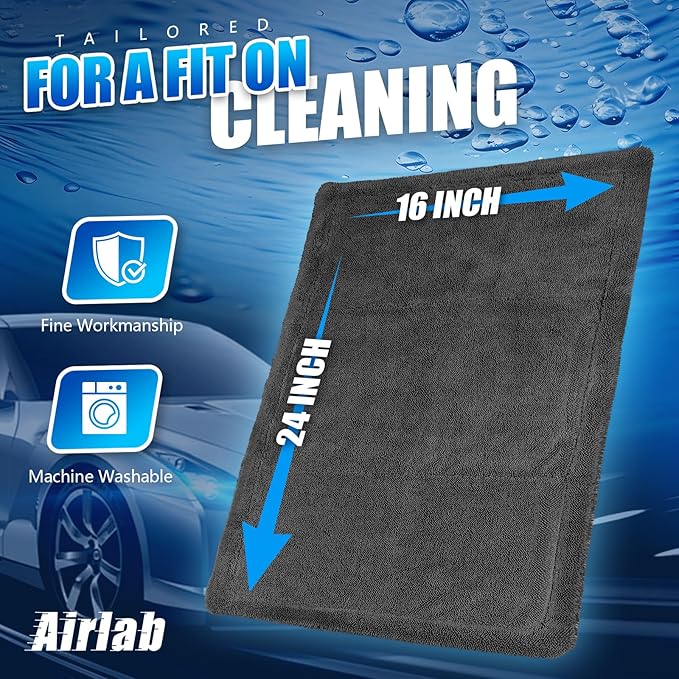 Airlab Car Drying Towel Microfiber Towels - Image 5