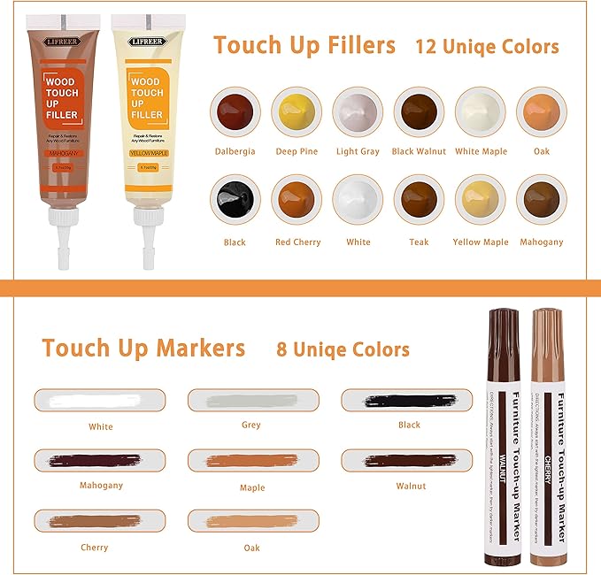 Lifreer Wood Furniture Repair Kit - Image 3