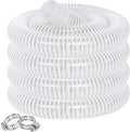 Dust Collection Hose 2-1/2 in × 20 ft Heavy Duty Clear Flexible PVC Reinforced by ZY-hosetube