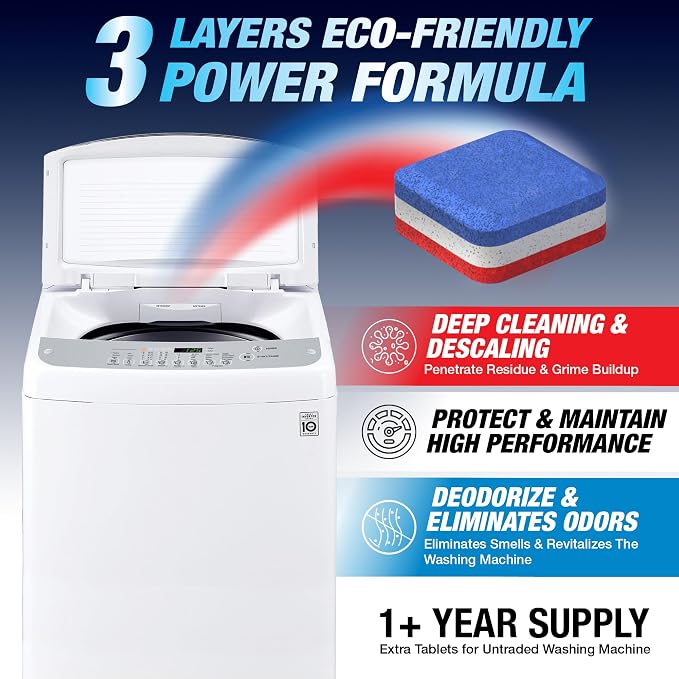 Washing Machine Cleaner Tablets 14 Pack - Image 4