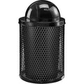 Global Industrial 36 Gallon Outdoor Steel Trash Can by GlobalIndustrial