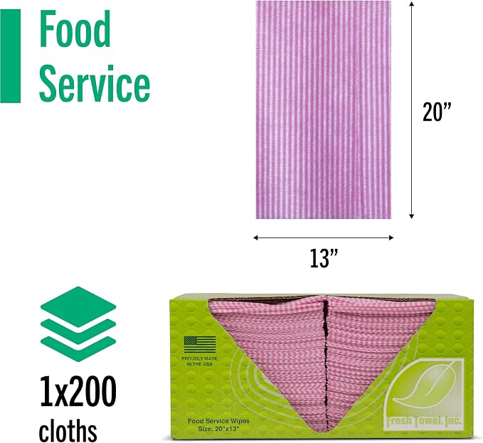 Fresh Towel Foodservice Reusable Paper Towels - Image 4