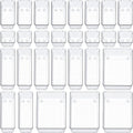 SMARTAKE 28 Piece Drawer Organizers by SMARTAKE