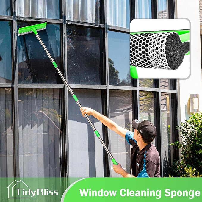 Window Squeegee Professional, 56” Car Windshield Glass Cleaner Tool - Image 2