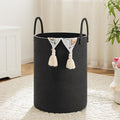 Laundry Basket, Woven Cotton Rope Laundry Hamper, 100L by Artfeel