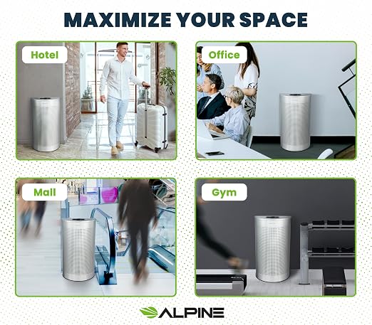 Alpine Half Round Trash Can Open Top - Image 8