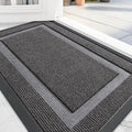 OLANLY Front Door Mat Indoor Outdoor Entrance, Waterproof All-Season, by OLANLY