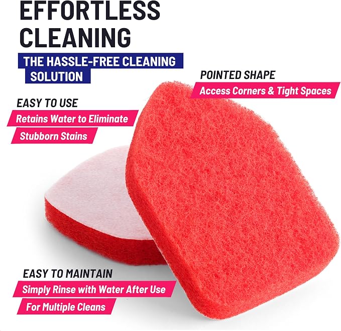 Replacement Scrubber Refill for Moku Home Extendable Tub Tile Shower Brush for - Image 4