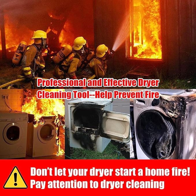 Sealegend 15 Feet Dryer Vent Cleaner Kit/Lint Remover/Upgraded Flexible - Image 8
