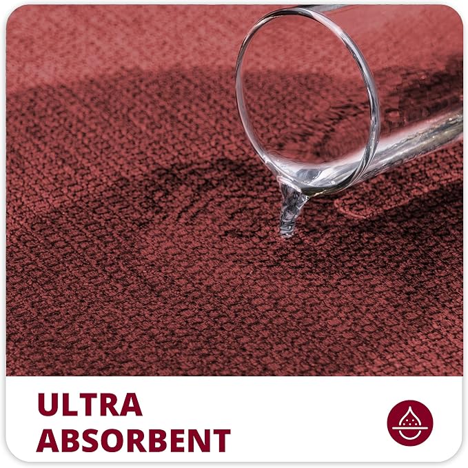 Bath Mat, Ultra Thin Bathroom Runner Rugs, Large Bath Mats - Image 3