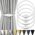 4 Pack Magnetic Curtain Tiebacks Rope Modern Handmade Curtain Tie Backs by CurtianTiebacks