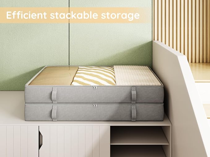 Vailando Under Bed Storage Containers, Underbed Storage Bins, 6 Inches Tall - Image 7