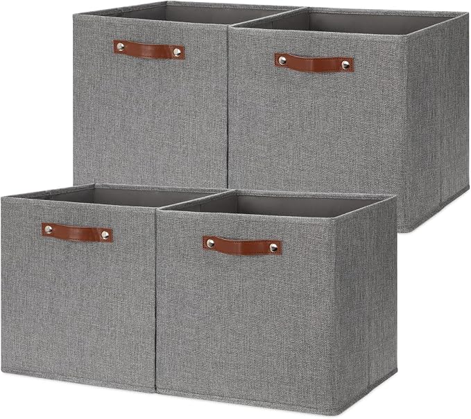 HNZIGE Fabric Storage Cubes Bins Baskets - Image 8