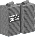 Microfiber Cleaning Cloth, 50 Pack Microfiber Towels by Unimade