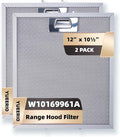 W10169961A 5 Layer Aluminum Mesh Range Hood Filter Replacement 12" x 10.5" by Unknown