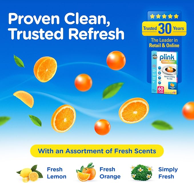 COMPAC HOME Plink Garbage Disposal Cleaner and Deodorizer, Air Fresheners - Image 6