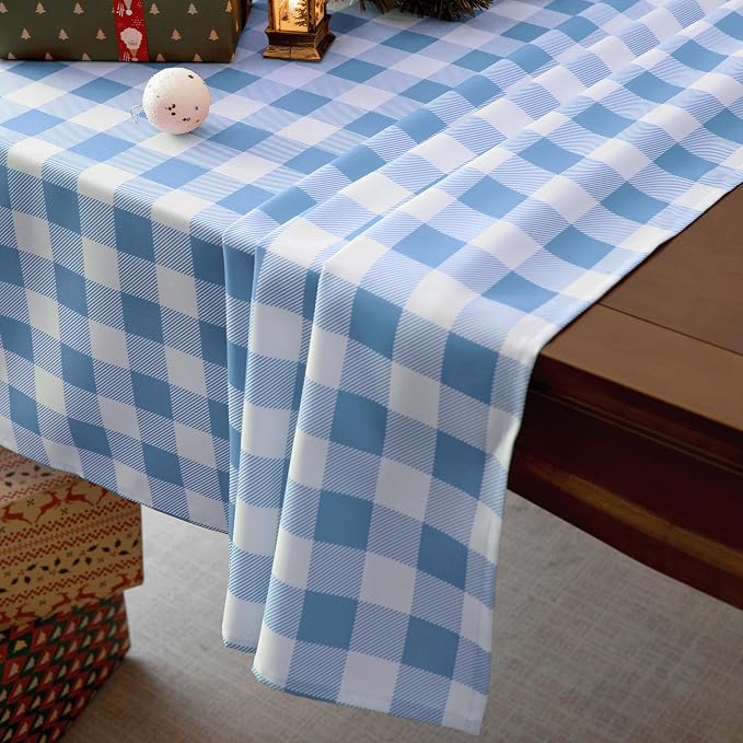 Classic Gingham Buffalo Tablecloth Fabric - Image 2