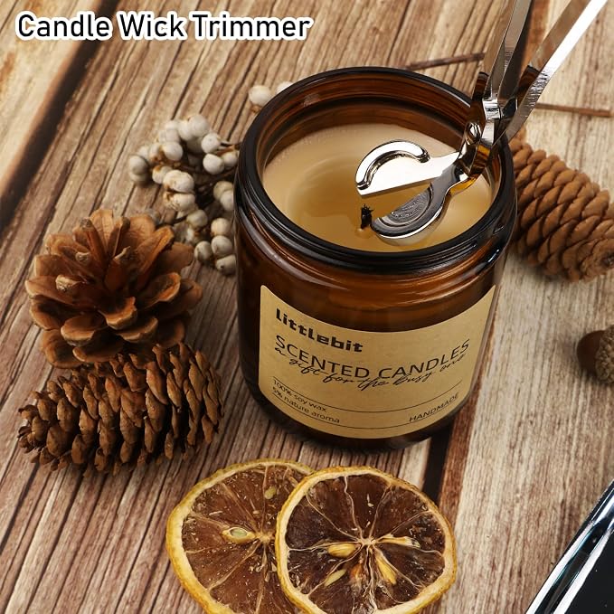 4IN1 Candle Accessory Set, Rechargeable LighterCandle Wick Trimmer Cutter - Image 4
