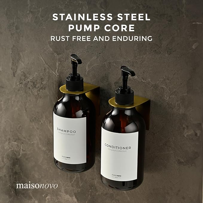 MaisoNovo Shampoo and Conditioner Dispenser - Image 4