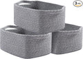 OIAHOMY Cotton Rope Baskets, Woven Baskets by MasterofSpaceOptimization