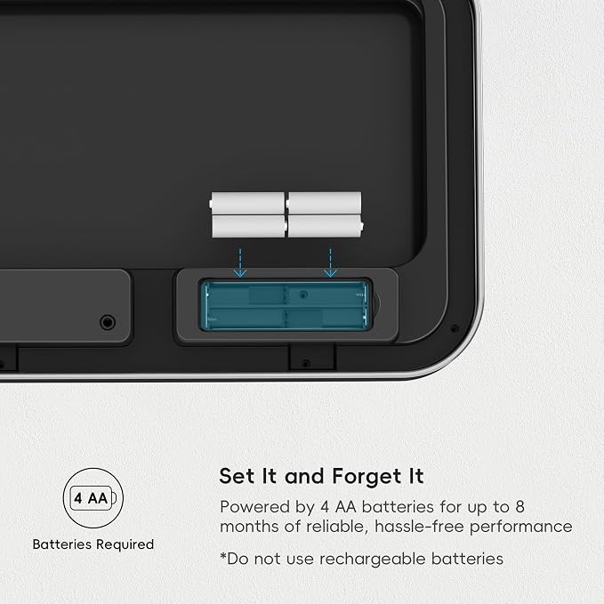 EKO Nova Sensor Trash Can, 21 Gallon/80 Liter Stainless Steel Rectangular - Image 8