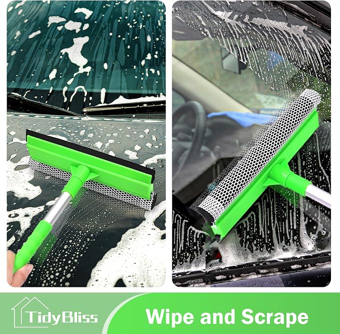 Window Squeegee Professional, 56” Car Windshield Glass Cleaner Tool - Image 5