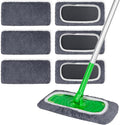 6 Pack Reusable Microfiber Mop Pads Compatible by INFICRIME
