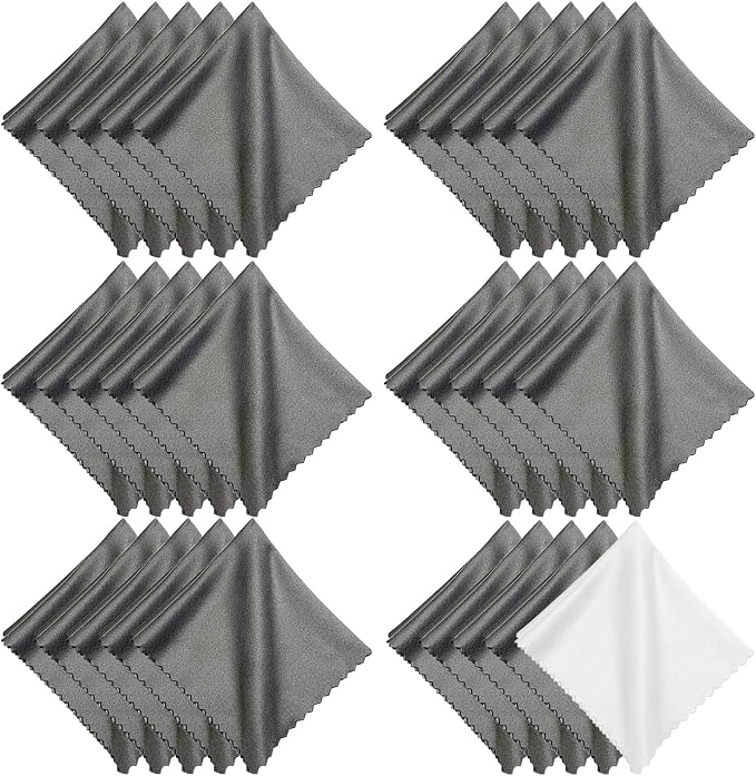 Microfiber Cleaning Cloths, 6x7 Inch – Soft Lens & Glasses Cleaning Cloth by Unknown