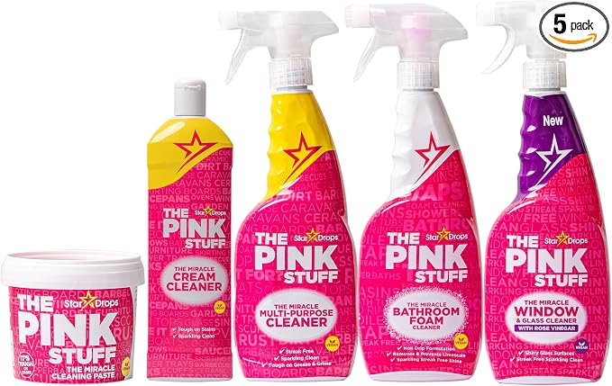 Stardrops - The Pink Stuff - The Miracle Cleaning Paste, Bathroom Foam Spray by ThePinkStuff