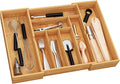 BAMEOS 3" Deepth Expandable Drawer Organizer, Deep Flatware Organizer, by BAMEOS