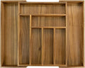 Luxury Acacia Kitchen Drawer Organizer by EcoFives