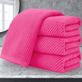 VOOVA & MOVAS Bathroom Hand Towels Set of 4, Large 18"x28" by VOOVAMOVAS