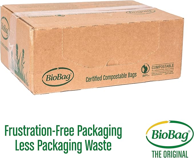 BioBag The Original Compostable Bag, 32 Gallon, 100% Certified Compostable - Image 2