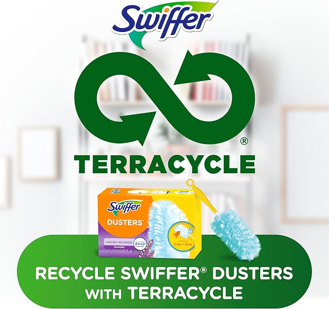 Swiffer Dusters Refill for Cleaning, Feather & Microfiber Duster Disposable - Image 11