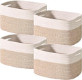 Storage Baskets for Shelves, Woven Storage Basket, Bins for Cube Storage by ICERZCZ